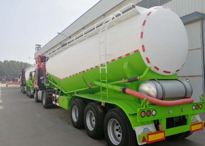 Zement-Tanker-Anhänger für Art des Verkaufs-V mit Maschine