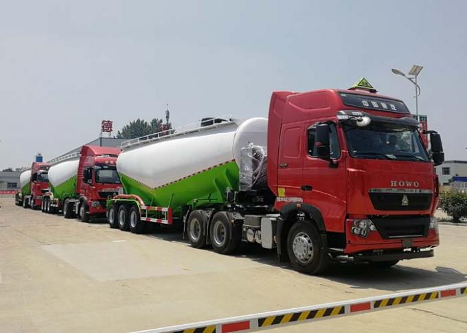 Zement-Tanker-Anhänger für Bau, Zementfabrik für den Export