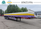 New Style 3 Axle 40ft Dropside Flatbed Trailer Exported To Tanzania